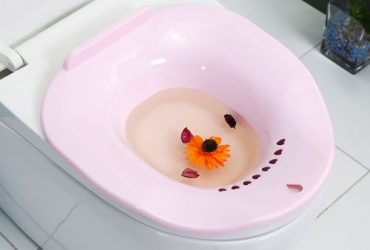 Classic Sitz Bath Bowl For Postpartum Treatment PINK