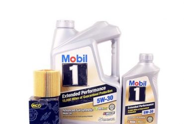 Mobil 1 American Fully Synthetic Oil 5w30(extended Performance) 6 U.S.QT +FREE OIL FILTER,FOR TOYOTA & LEXUS CARS N28,000