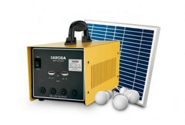 Saroda Portable All In One Hybrid Solar Power System -100W Inverter