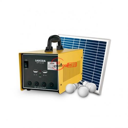 Saroda Portable All In One Hybrid Solar Power System -100W Inverter