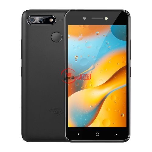 Itel Itel P15, 5.0" HD Screen, 16GB ROM ,1GB ROM, Android 9 Pie, 5MP + 5MP Camera, 4000mAh, Fingerprint, Face ID, Black