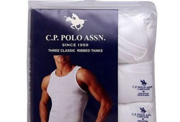 C P Polo Assn 3 In 1 Amazing Quality Men's Singlet – White