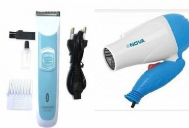 Nova Nova Rechargeable Hair Clipper + Nova Foldable Hair Dryer