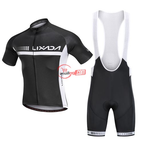 Lixada Lixada Summer Cycling Jersey Set Short Sleeve Bicycle Shirt