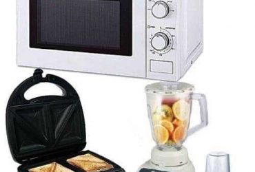 Microwave 20Liters + Blender + Toaster-Bundle