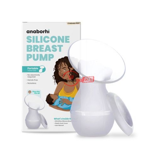 Anaborhi Silicone Breast Pump – Manual – Hands Free – Affordable-Best