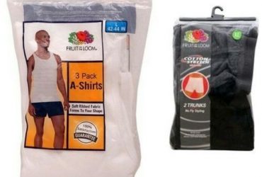 Fruit Of The Loom Singlet And Boxer 5 In All