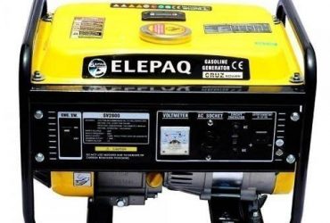 Elepaq SV2200 1.3KVA Manual Start Generator – Yellow