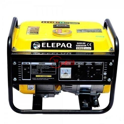 Elepaq SV2200 1.3KVA Manual Start Generator – Yellow