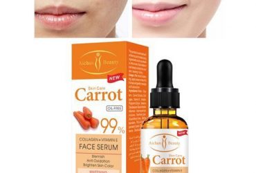 Aichun Beauty Collagen+Vitamin E Carrot Face Whitening Serum- 99% Oil FREE
