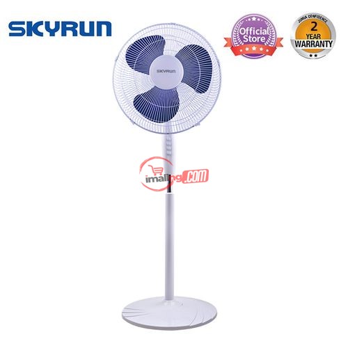 Skyrun 16" Standing Fan-3PP-FS-1608E/DX- White- 2 Years Warranty