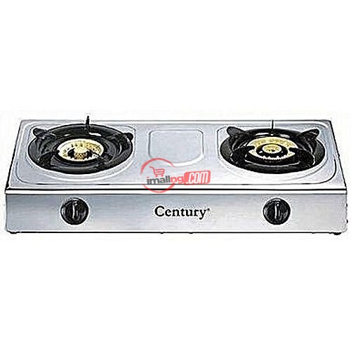 Century Table Gas Cooker Two Burner Stainless Top N18000