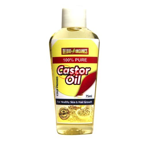 Deluxe Organics Castor Oil – 100% Pure Cold Pressed, Hexane Free – Stimulate Hair Growth, Eyelashes, Eyebrows, Hair. Lash Growth And Skin N1,900