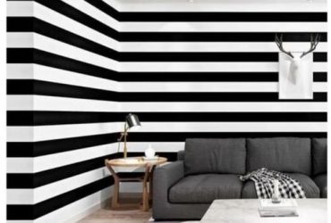 Adore Decor Monochrome Stripes Wallpaper