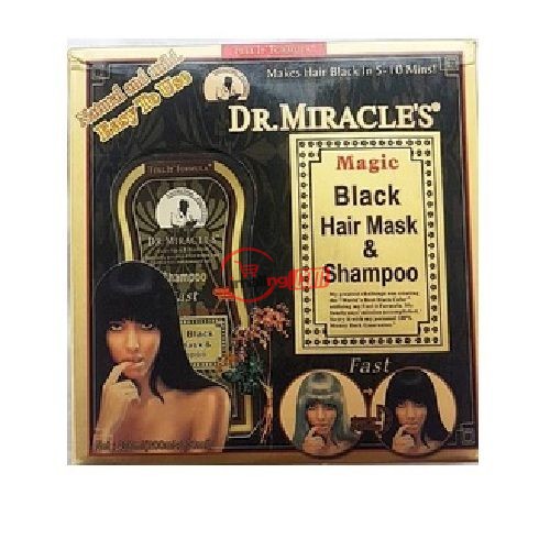 Dr. Miracle'S Magic Black Hair Mask And Shampoo