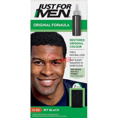 Just For Men Jet Black H-60 Hair Colour Hair Dye