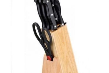 Kitchen Knife Set With Holder