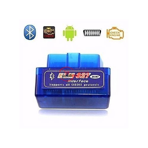 Elm327 Bluetooth OBDII Car Diagnostic Scanner -Works On OBD2 Ports