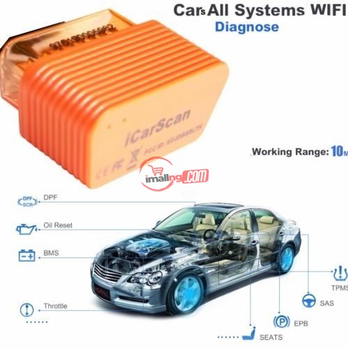 Launch IcarScan Wifi/Bluetooth Cars Scanner Support Full Scanning ABS SRS With Programming