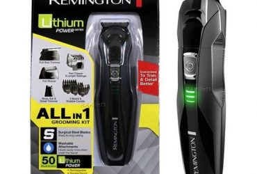 Remington All-in-1 Lithium Powered Grooming Kit, Trimmer (8 Pieces)
