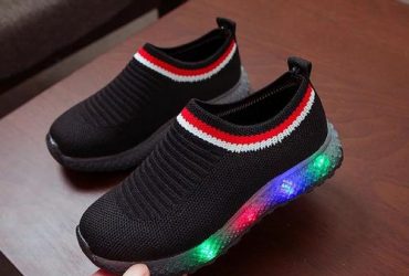 Children's Slip-on Sneakers With LED Lights