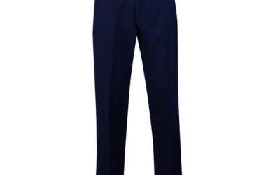 Young Men's Plain Trousers – Navy Blue