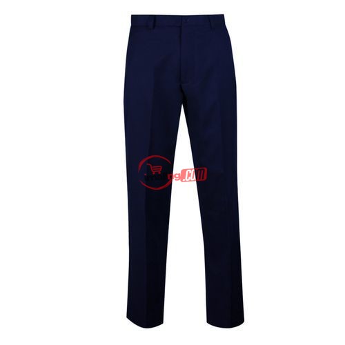 Young Men's Plain Trousers – Navy Blue