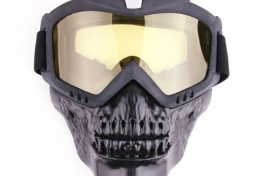 Outdoor Cool Skull Mask UV Protection Lens Motorcycle