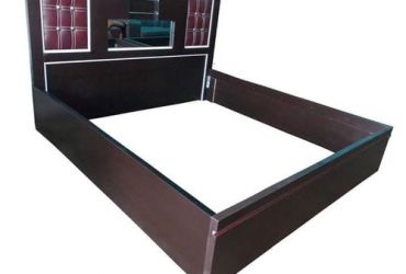 Superb 6 × 6 Bed Frame With Leather Head Board