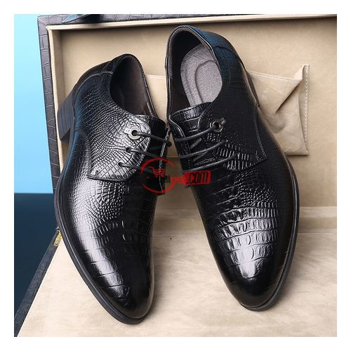 Crocodile Leather Skin Shoes For Men