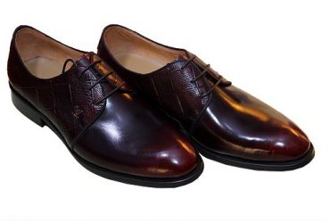 Bordeaux Red Men's Formal Lace Shoe