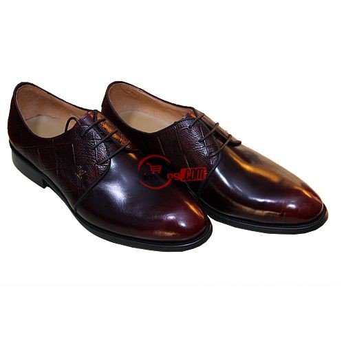 Bordeaux Red Men's Formal Lace Shoe