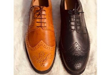 Brown Leather Lace Shoe