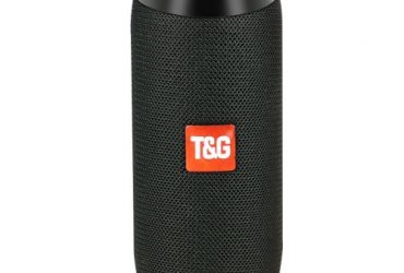 T&G Portable Bluetooth Speaker 20w Wireless Bass Column Waterproof Outdoor USB Speakers Support AUX TF Subwoofer Loudspeaker TG117