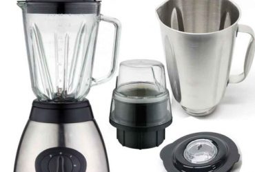 Tornado 3 In 1 Blender With Stainless Cup And Grinder