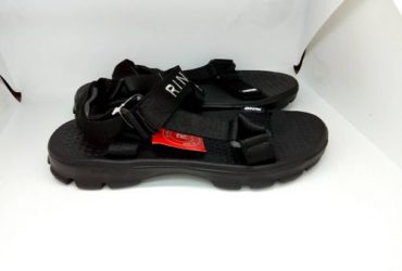 Rino Unisex Trekkers Sandal-Black