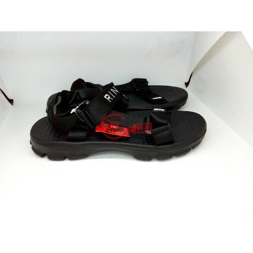 Rino Unisex Trekkers Sandal-Black