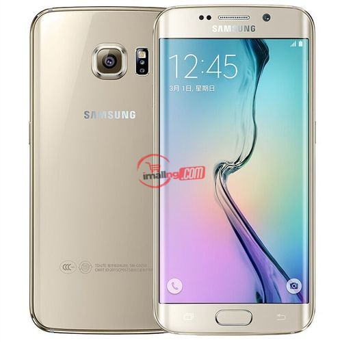 Samsung Galaxy S6 Edge 5.1" Curved Screen 32GB ROM 16MP Phone – Gold