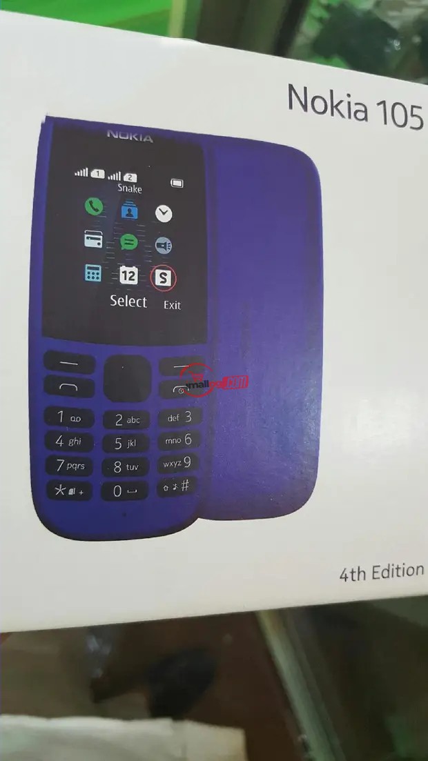 New Nokia 105 Black