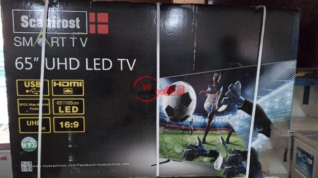 Scanfrost 65" Uhd Smart LED TV Sfled65be