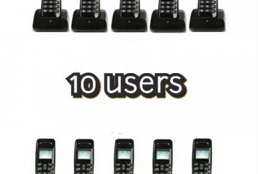 Cordless Handsets 10 Extensions