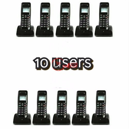 Cordless Handsets 10 Extensions