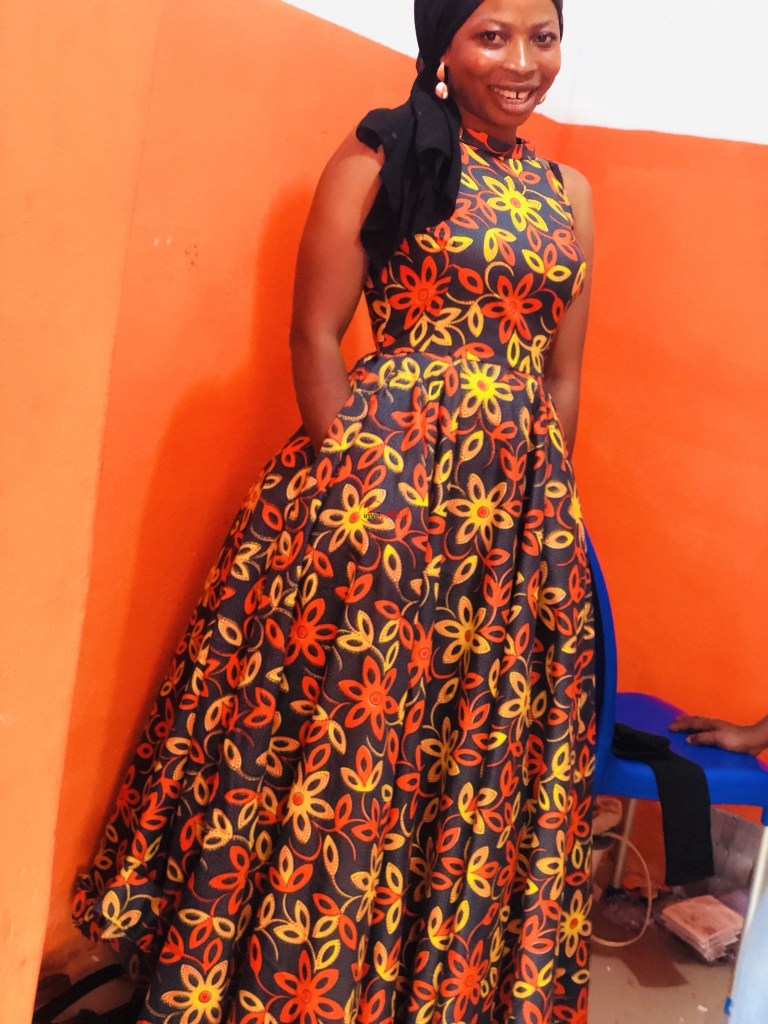 Ankara gown