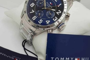 Tommy Hilfiger designer wristwatch.