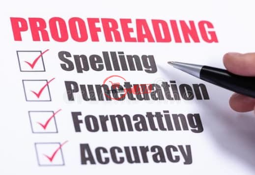 Private: Proofreading