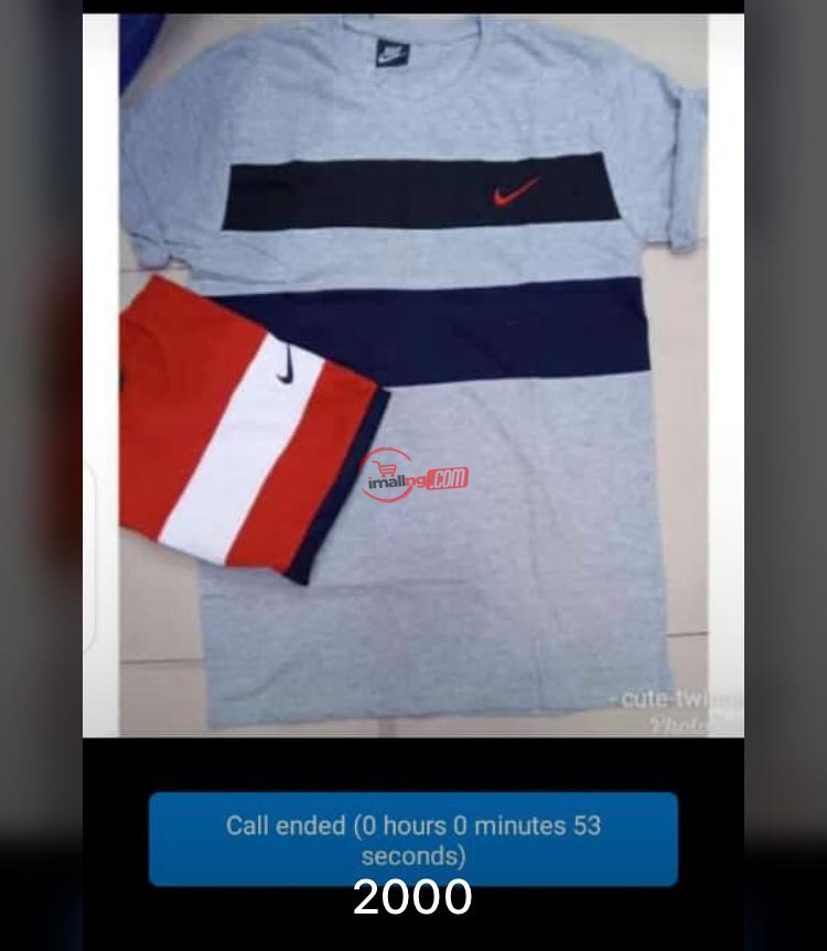 Nike check polo