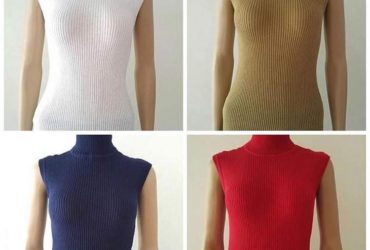 Female turtle neck top