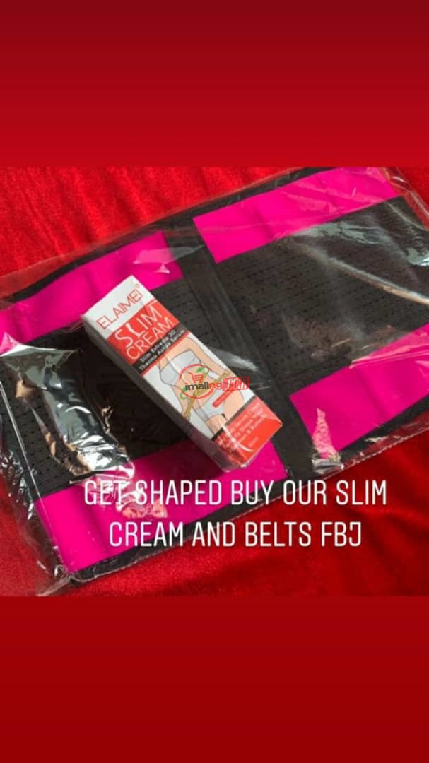 Slim cream and belt FBJ