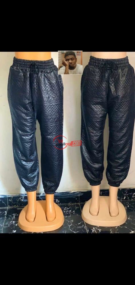 Leather trouser