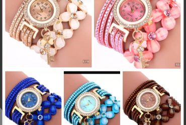 Chain wrist watch and  bracelet